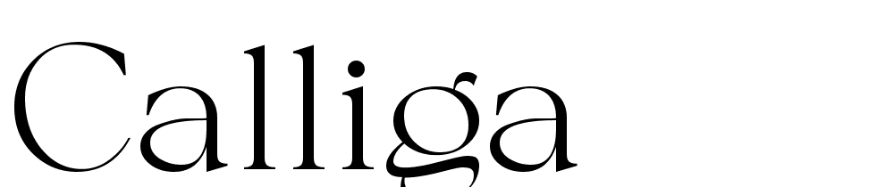 Calliga font family download free