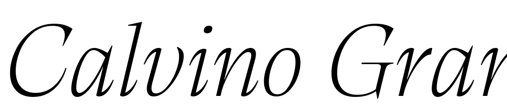 Calvino-Grande-Trial-Extralight-Italic font family download free