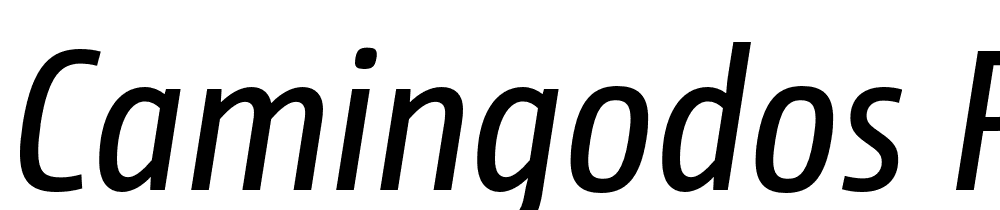 CamingoDos-Pro-Cd-Regular-Italic font family download free