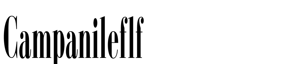 CampanileFLF font family download free