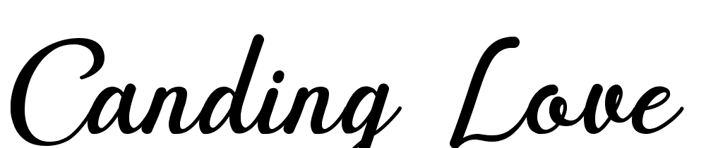 Canding-Love font family download free