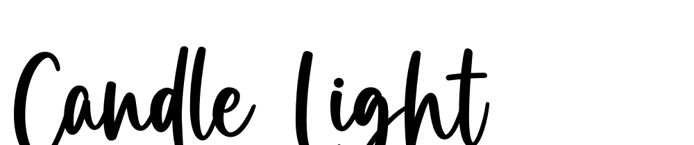 Candle-Light font family download free