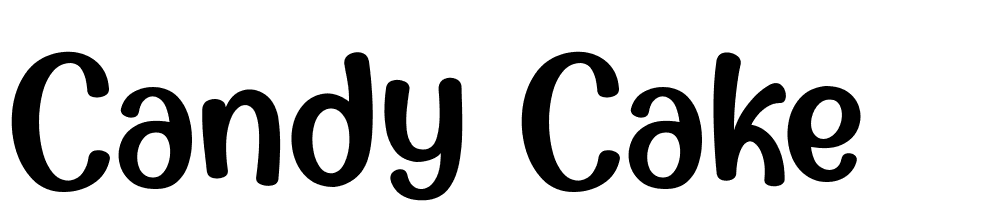 candy_cake font family download free