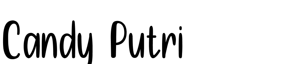 CANDY-PUTRI font family download free