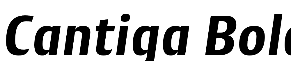 Cantiga-Bold-Italic font family download free