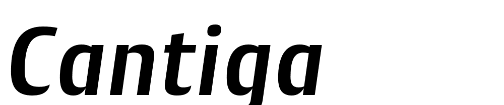 Cantiga font family download free