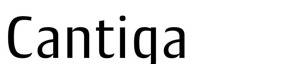 Cantiga font family download free