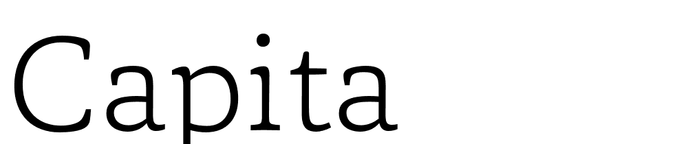 Capita font family download free