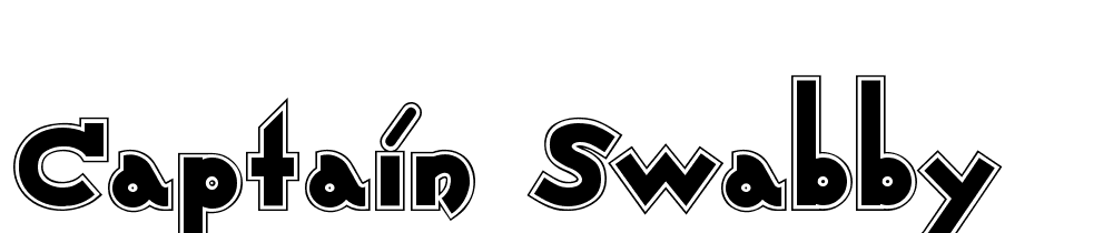 Captain Swabby font family download free