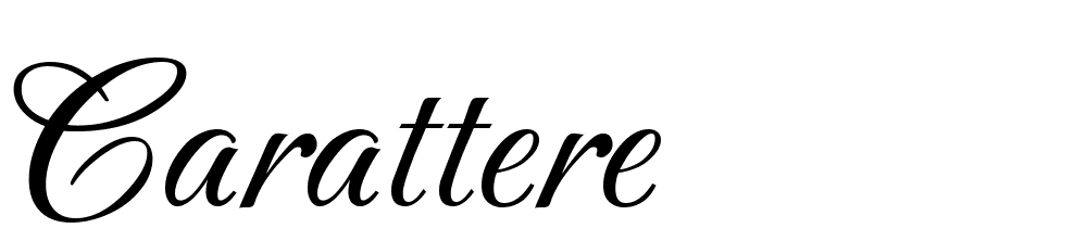 carattere font family download free