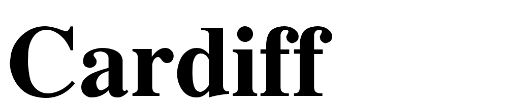 cardiff font family download free