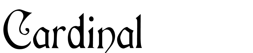 cardinal font family download free