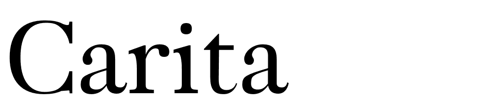 carita font family download free