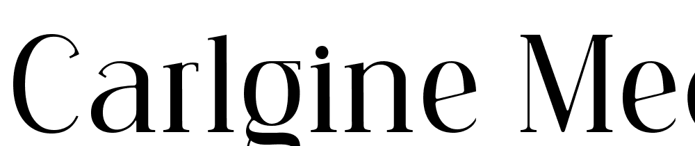 Carlgine-Medium font family download free