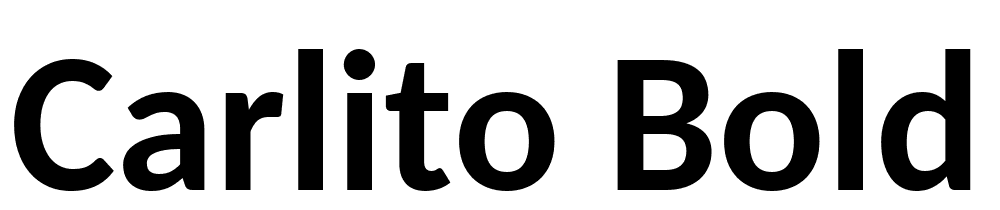 Carlito-Bold font family download free