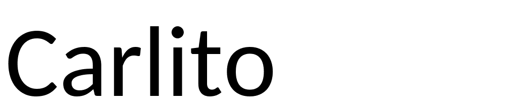 Carlito font family download free