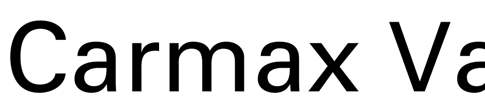 Carmax-Variable-Regular font family download free