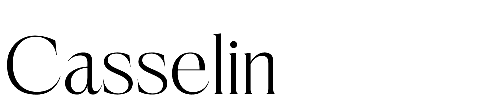 Casselin font family download free