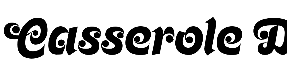 Casserole-Demo-Script font family download free