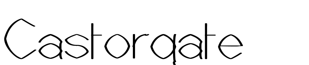 castorgate font family download free
