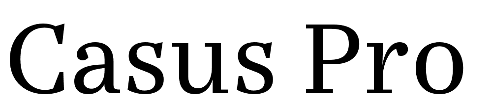 Casus-Pro font family download free