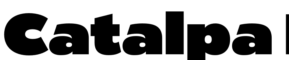 Catalpa-Black font family download free