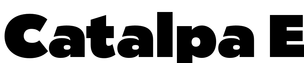 Catalpa-Extrabold font family download free