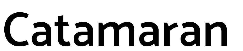 catamaran font family download free