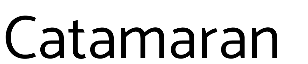 catamaran font family download free