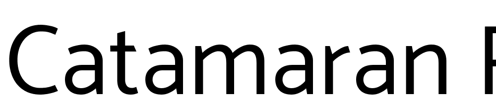 Catamaran-Regular font family download free