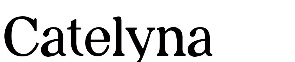 Catelyna font family download free