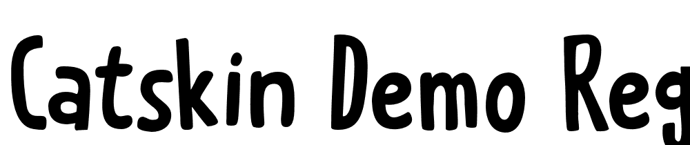 Catskin-DEMO-Regular font family download free