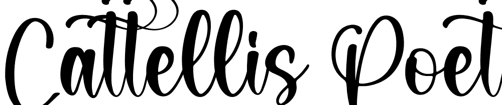 cattellis-poetrei font family download free