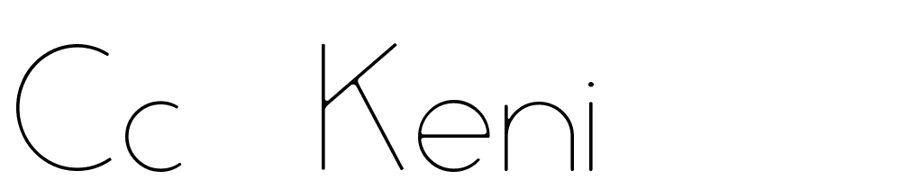 cc-keni font family download free