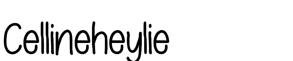 CellineHeylie font family download free