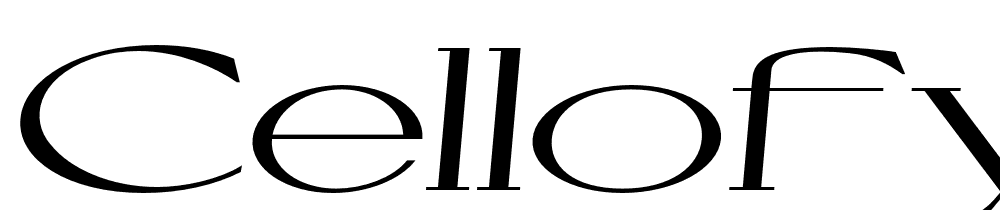 Cellofy-Med-ExtExp-Ita font family download free