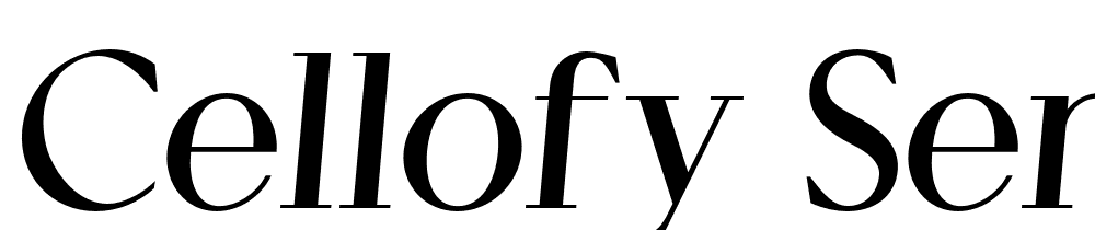 Cellofy-Semi-Bold-Italic font family download free