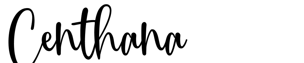 centhana font family download free