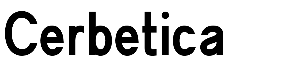 cerbetica font family download free