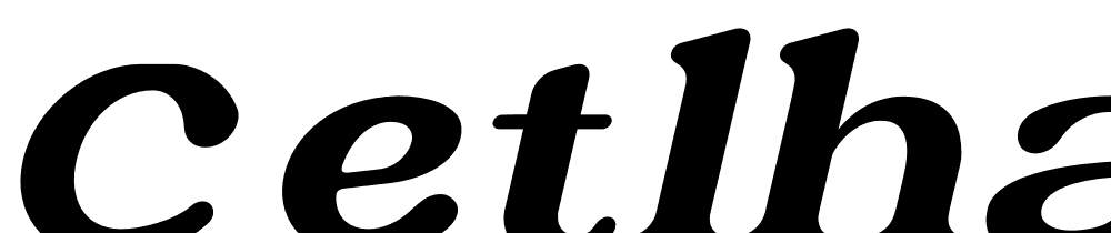 Cetlha-Italic font family download free