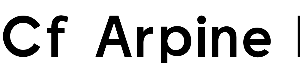 CF-Arpine-Demo-Regular font family download free