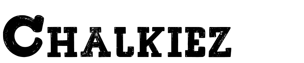 Chalkiez font family download free