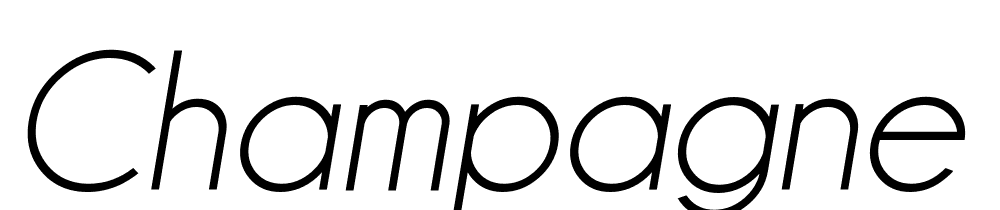 Champagne-Limousines font family download free