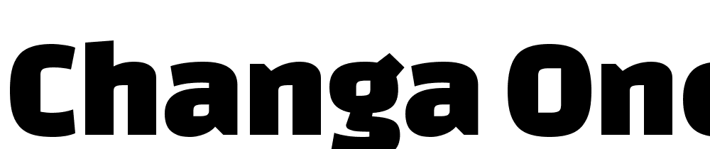 changa-one font family download free