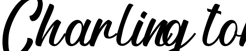 Charlington font family download free