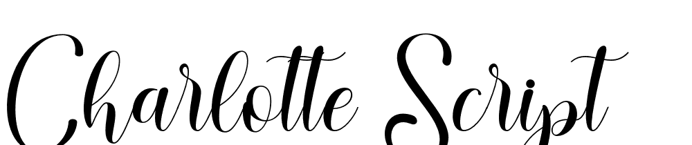 charlotte-script font family download free