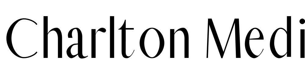 Charlton-Medium font family download free