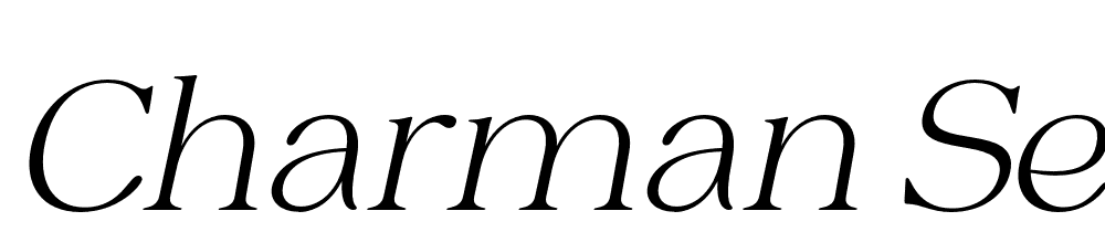 Charman Serif font family download free