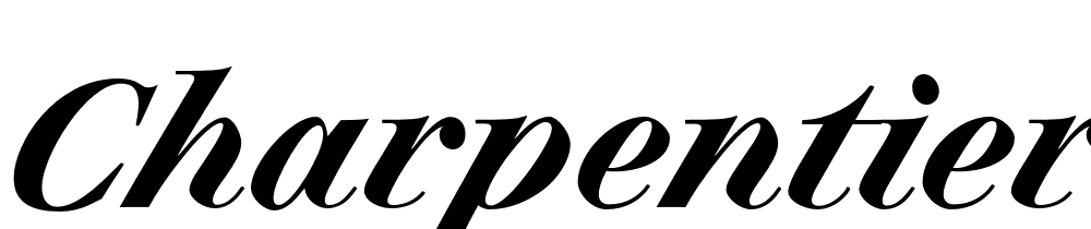 Charpentier-Classicistique-Reduced-Semibold-Italic font family download free