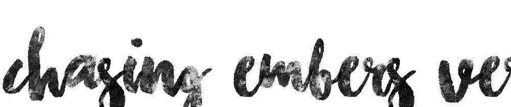 Chasing Embers  Version font family download free